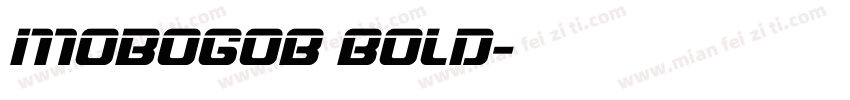 MoboGoB Bold字体转换